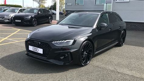 Brand New Audi RS4 Avant Carbon Black | Stoke Audi - YouTube