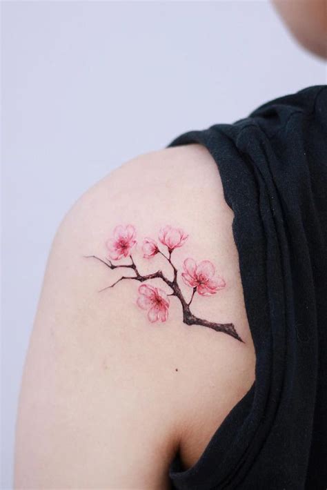 Tender Selection Of Cherry Blossom Tattoo For Your Inspiration