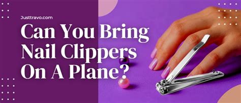 Can You Bring Nail Clippers On A Plane? Learn TSA Guidelines