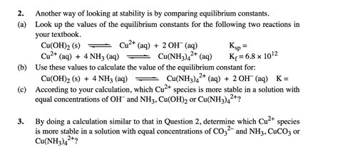 2. Another way of looking at stability is by | Chegg.com