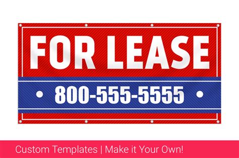 For Lease Banner | Printastic.com