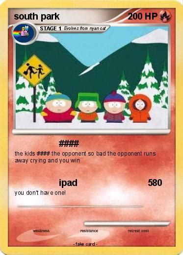 Pokémon south park 88 88 - #### - My Pokemon Card