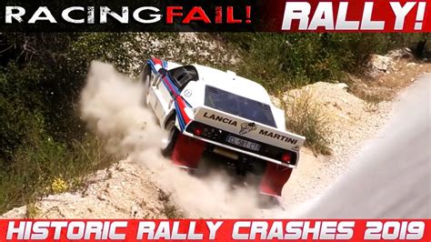 Historic Legend Rally Cars Crash Compilation 2019 - YouTube