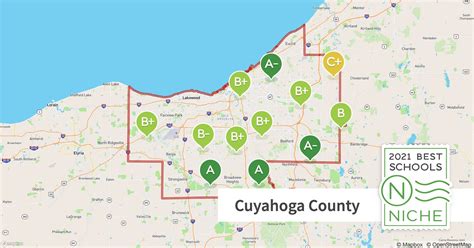 Cuyahoga County Zip Code Map