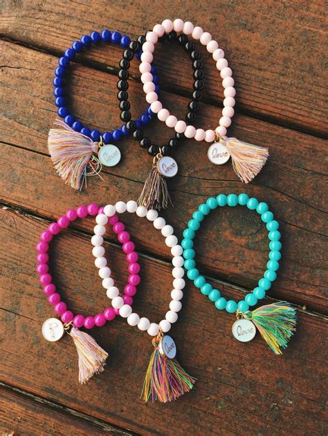 love bracelets, friendship bracelets, beaded bracelets, cute bracelets, arm candy, how to style ...