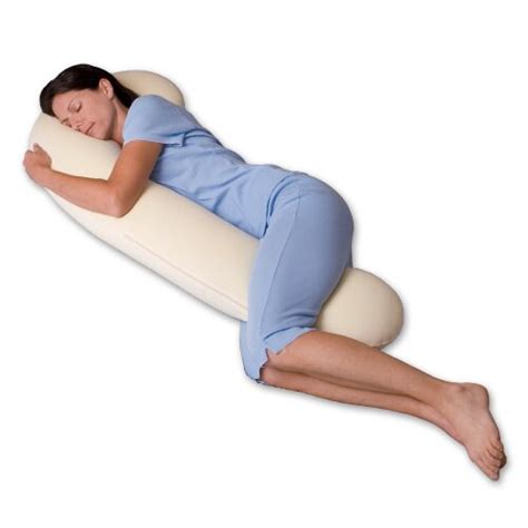 Snoozer Body Pillow DreamWeaver 500 Thread Count Ergonomic Memory Foam ...