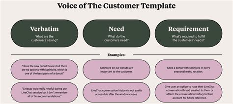 Voice of the Customer Template [Downloadable] - Idiomatic