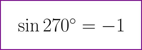 [Solved] What is the exact value of sine of 270 degrees? (sin 270 degrees) – LUNLUN.COM