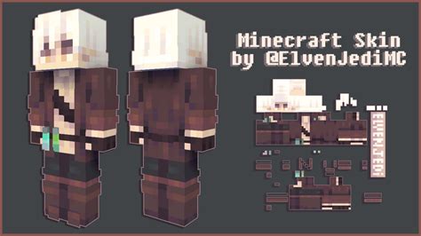 Medieval alchemist elf skin :> download in replies! : minecraftskins