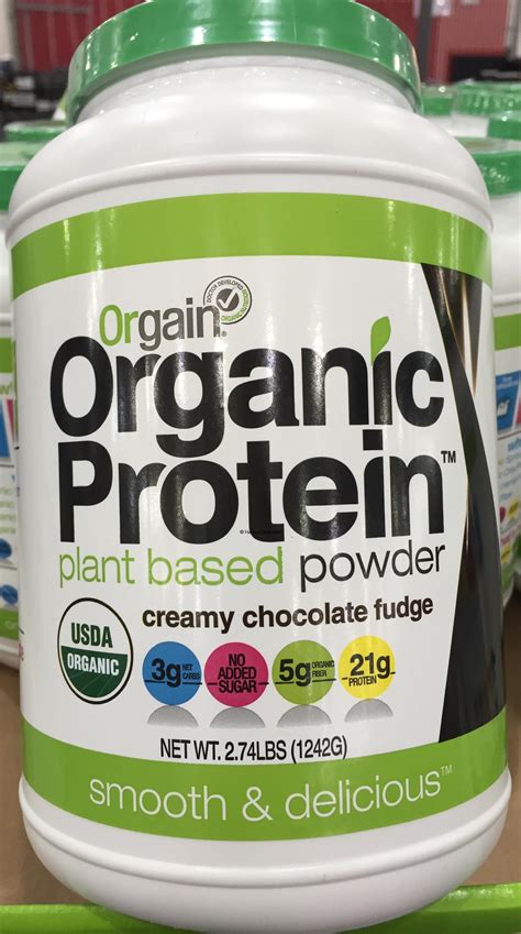 Orgain Plant Based Organic Protein Powder | Harvey @ Costco