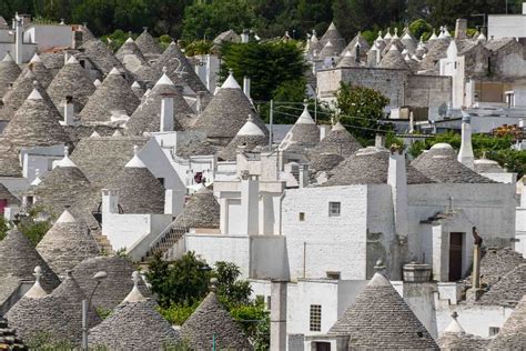 Alberobello Italy - The history of the Trulli houses in Puglia