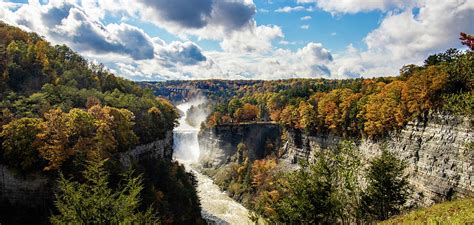 Letchworth State Park in Fall Photograph by Colin McCready - Pixels