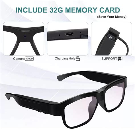 SPY digital video recording glasses by CANARMOR