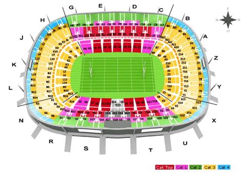 Stade De France Seating Map