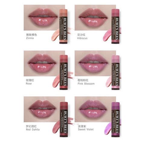 Burt's Bees Tinted Lip Balm Swatches : Tinted Lip Balm Burt S Bees Aus ...