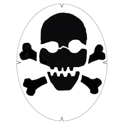 STENCIL Skull & Crossbones | Unique Sports Products