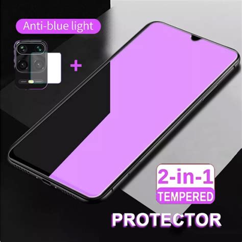 2IN1 Redmi Note 9s Screen Protector for Xiaomi Redmi Note9s / Xiaomi Redmi Note 9 Pro / Xiaomi ...