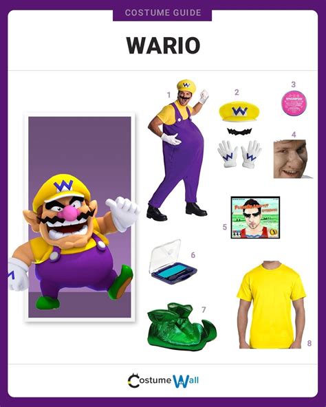 Dress Like Wario Costume | Halloween and Cosplay Guides