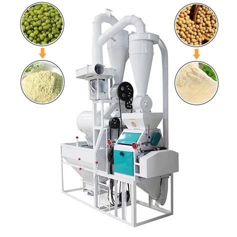 High Quality Maize Milling Wheat Flour Mill Corn Flour Processing Plant ...