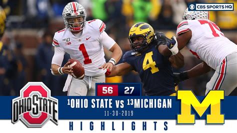 #2 Ohio State vs #10 Michigan Highlights: Buckeyes beat Wolverines for ...