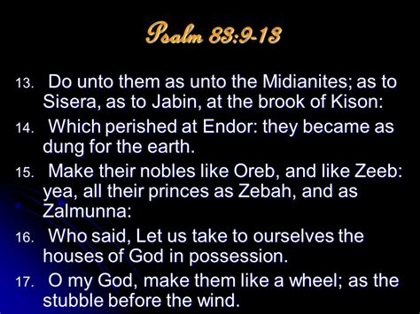 Psalm 83, of Asaph. – Len Bilén's blog, a blog about faith, politics and the environment.