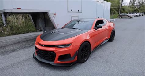 This Custom Chevrolet Camaro ZL1 Will Both Wake The Neighbors And Do ...