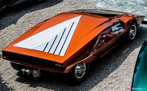 1970 'Lancia Stratos HF Zero' concept car designed by Marcello Gandini ...