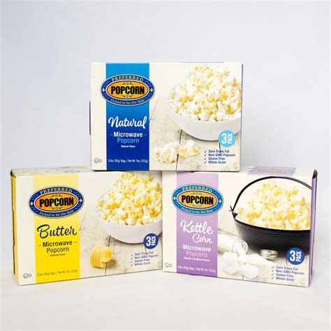 Microwave Popcorn Variety Packs | Preferred Popcorn - Simply Delicious ...