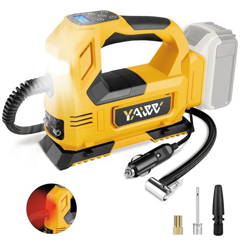 Snapklik.com : Cordless Tire Inflator Air Compressor For Dewalt 20V Max ...