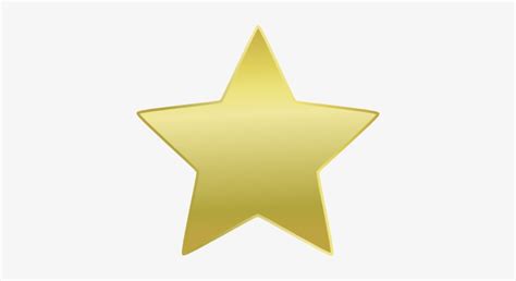 Gold Star Clip Art Figure