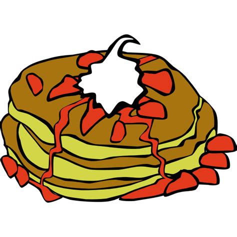 Fast Food, Breakfast, Pancakes | Free SVG