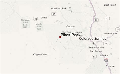 Pikes Peak Mountain Information