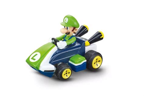 CRA370430003 MARIO KART TM 2.4GHZ MINI RC LUIGI - My Tobbies - Toys ...