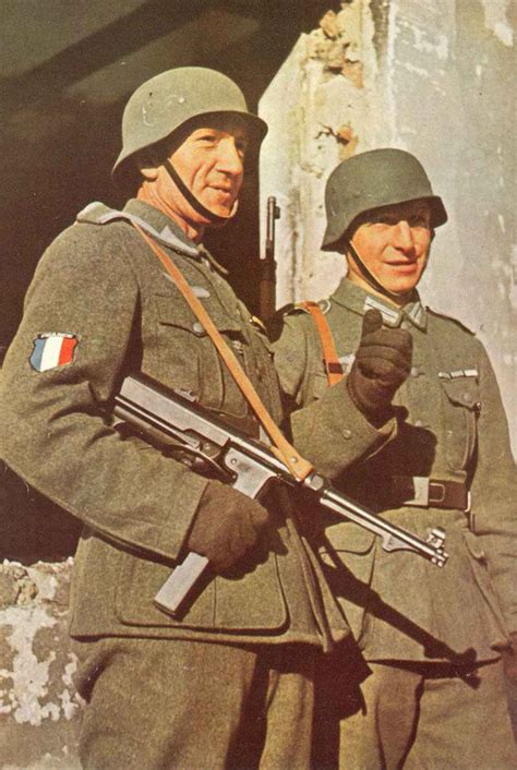 members of the French Legion on the Eastern front – WW2 Weapons