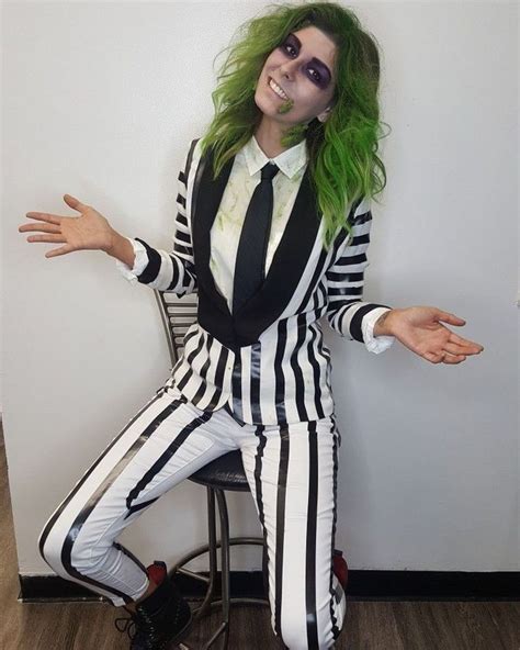 38 Inspiring Halloween Costumes Ideas For Women | Beetlejuice costume, Beetlejuice halloween ...