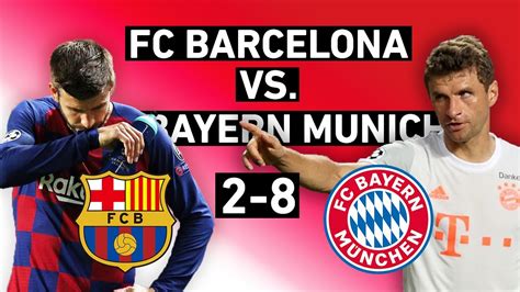 Barcelona Vs : Barcelona Vs Bayern Munich 2 8 Domination And The End Of ...