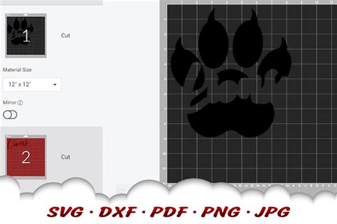 Lions SVG Files for Cricut Lions SVG Lion Svg Lions Paw - Etsy