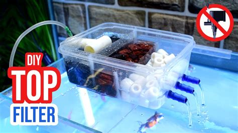 How to Make an Amazing DIY Top Filter for Your Aquarium at Home! - YouTube