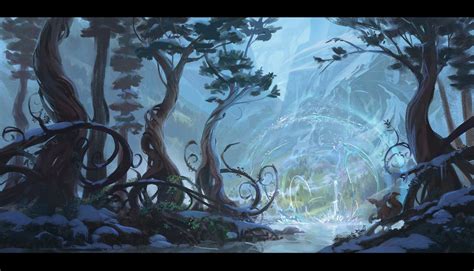 Spideraxe on Twitter: "Legends of Runeterra Freljord Concept Art by ...