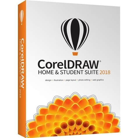 Corel DRAW Home & Student Suite 2018 - Box pack - 1 User - Walmart.com ...