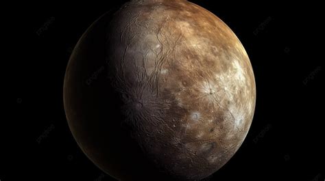 Stunning 3d Rendering Of Ganymede Jupiter S Largest Moon Background, Journey, Science Fiction ...