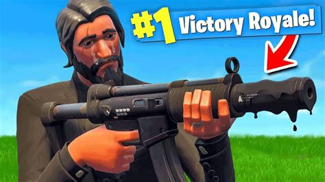 Using *ONLY* The Worst Gun To WIN In Fortnite Battle Royale! - YouTube