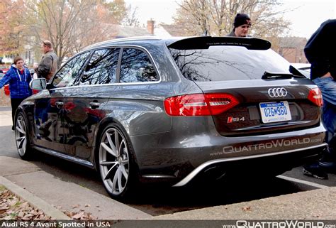 BREAKING: Audi RS 4 Avant spotted in the USA - QuattroWorld