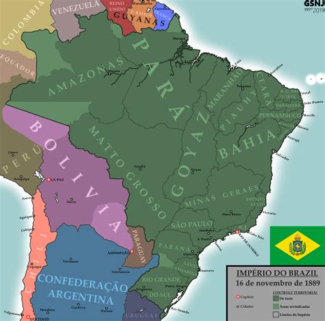 Empire of Brazil - AD 1889 by GSNJ on DeviantArt