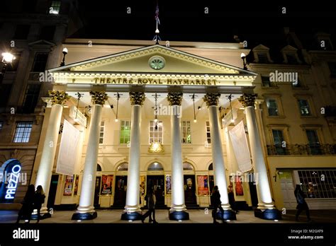 The Theatre Royal Haymarket Stock Photo - Alamy