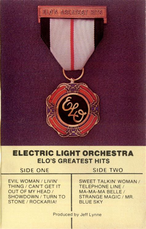 ELO* - ELO's Greatest Hits (1979, Dolby, Cassette) | Discogs