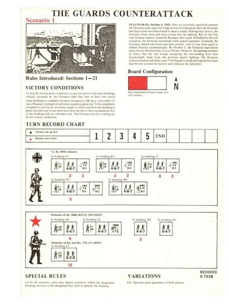 A Squad Leader Scenarios 1-12