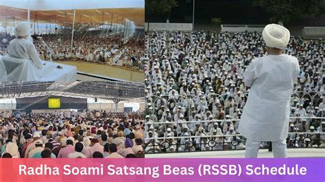 Radha Soami Satsang Beas (RSSB) 2023 Schedule, Dates, Location and ...