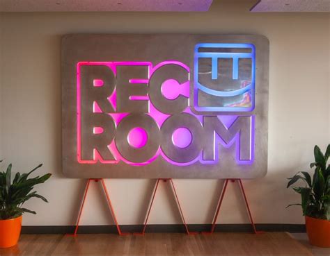 REC ROOM WALL SIGN – Resolute Online