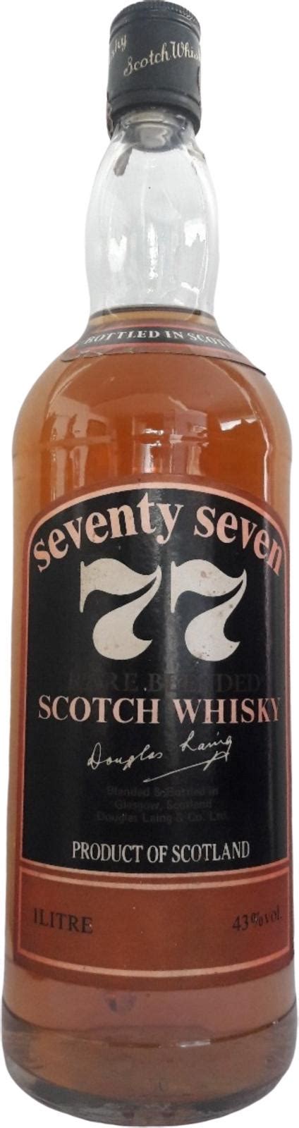 Seventy Seven Rare Blended Scotch Whisky - Ratings and reviews - Whiskybase